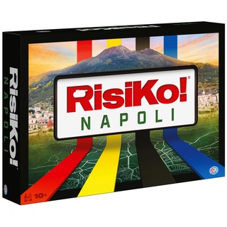 Spin Master Risiko! Napoli, klassisches strategisches Brettspiel, Risikospiel mit italienischen Motiven, Brettspiel für die ganze Familie, für Erwachsene und Kinder