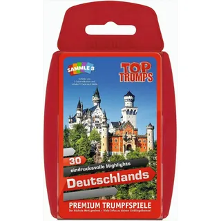 Winning Moves Spiel Top Trumps 30 eindrucksvolle Highlight Deutschland, Top Trumps 30 eindrucksvolle Highlight Deutschland