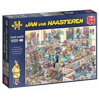 Jumbo Spiele 1119800121 Jan van Haasteren Gute Besserung 1000 Teile Puzzle