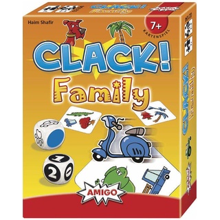 Spieleabend Spaß mit Clack! Family Kartenspiel von Amigo