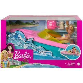 Barbie - Barbie Boot-Spielset mit Puppe inkl. Haustier Hündchen / Mattel / Spiele (außer Software)