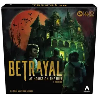 Hasbro - AVALON HILL BETRAYAL AT HOUSE ON THE HILL 3. EDITION (DEUTSCHE AUSGABE)