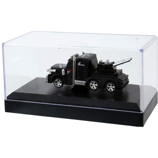 TE-Trend Mini RC Modell 1:64 Ferngesteuerter LKW Truck Militär Geschütz Licht Akku komplett Fernbedienung Spielzeug Schwarz