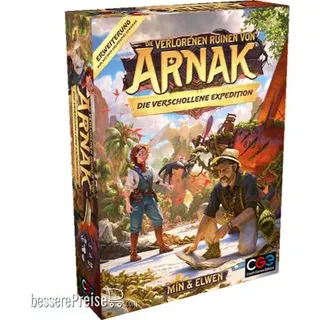 Czech Games Edition CGE070993 - Die Verlorenen Ruinen von Arnak Verschollene Expedition Erw.