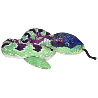 Wild Republic 23525 Plush Snake-54, Grün Lila