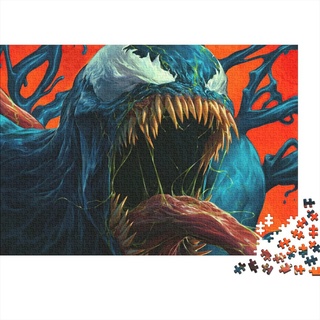 Venom Puzzle, Marvel Movie Puzzle 1000 Teile, 1000 Teile Puzzle Geschenk Für Erwachsene Und Kinder, Lernspiele, Home Decoration Puzzle 1000pcs (75x50cm)