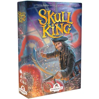 Grandpa Beck's Games | Skull King | Card Game | 2-8 Players | Ages 8+ | English