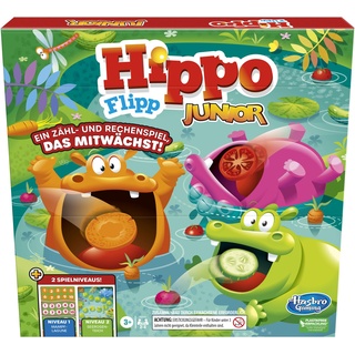 Hippo Flipp Junior Brettspiel für Vorschulkinder - Deutsche Fassung