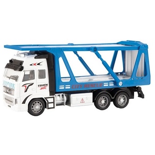 Toi-Toys Spielzeug-LKW Lastwagen Autotransport mit Rückzugmotor