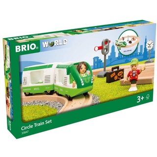 BRIO® Spielzeugeisenbahn-Set World Eisenbahn Set Bahn Starter Set Reisezug 16 Teile 33847