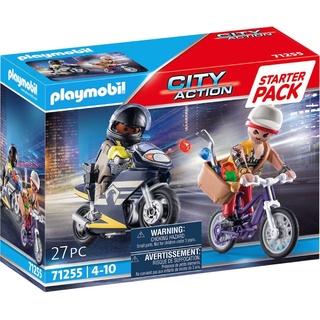 Playmobil® Konstruktions-Spielset Starter Pack, SEK und Juwelendieb (71255), City Action, (27 St), Made in Europe bunt