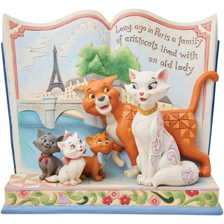 Aristocats - Disney Statue - Long ago in Paris - Aristocats Storybook Figurine - multicolor  - Lizenzierter Fanartikel - Standard