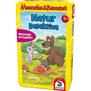 Schmidt Spiele Spiel, Mauseschlau & Bärenstark, Naturdetektive