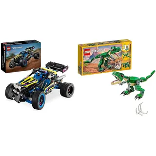 LEGO Technic Offroad Rennbuggy & 31058 Creator Dinosaurier
