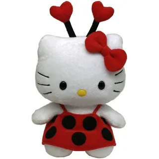 Ty Hello Kitty Plüsch - Marienkäfer 14.cm (Ladybird Kitty)