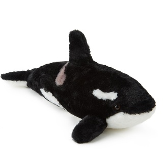 Zappi Co Orca Wal Plüschtier (45 cm) – Sanfter riesiger Meeresplüsch, umweltfreundlich, Favorit für ozeanliebende Kinder, 100% recycelt