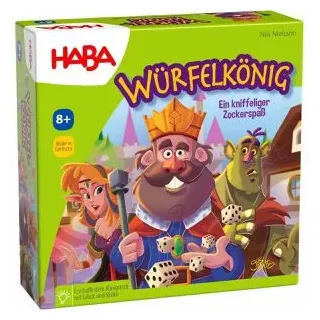 Haba Würfelspiel 1303485001, Würfelkönig, ab 8 Jahre, 2-5 Spieler