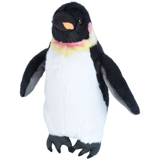 Wild Republic kuscheliger Pinguin-Junior 30 cm Plüsch weiß/schwarz, Farbe:Schwarz,Weiß