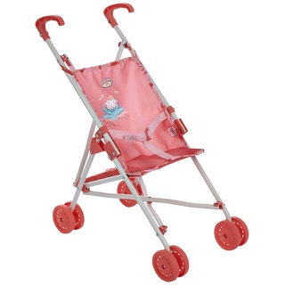 Zapf Creation 703915 Baby Annabell Active Stroller Puppenwagen leicht & wendig und zusammenklappbar, Griffhöhe 53 cm, geeignet für Puppen in fast allen Größen