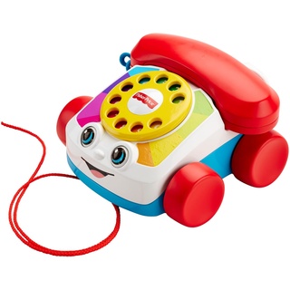 Fisher-Price FGW66 - Plappertelefon Motorikspielzeug mit Geräuschen, Babyspielzeug ab 12 Monaten, mehrfarbig