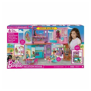Mattel® Spielfigur Puppenhaus Mattel Barbie Malibu House 2022