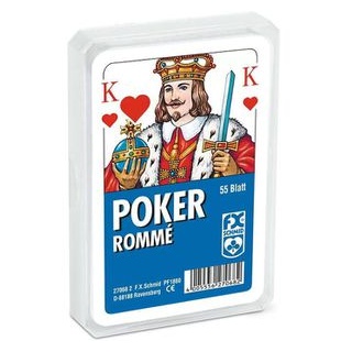 Ravensburger Kartenspiel 27068, Poker, ab 8 Jahre, 2-8 Spieler, Französisches Bild