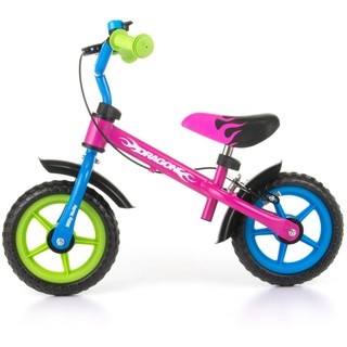 Drachenfahrrad mit Bremse für Kinder, mehrfarbige Milly-Mally-Schaumstoffräder
