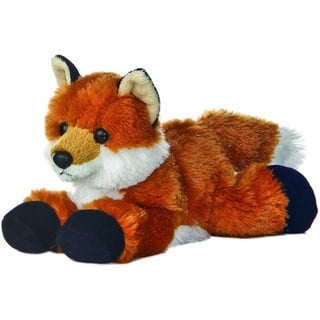 Aurora World 12745 - Mini Flopsies - Foxxie Fox - Plüschfigur, 11 cm