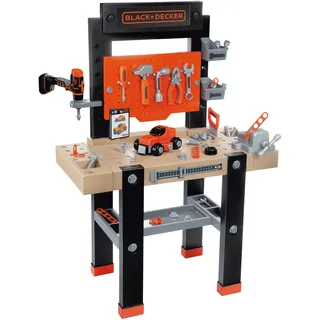 Spielwerkbank »Black + Decker Werkbank Center«, 90102327-0 schwarz/orange