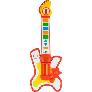 Musikspielzeug Gitarre  10 Melodien, echte Gitarrensounds und Licht-Effekte