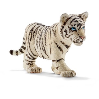 Tiger cub. white