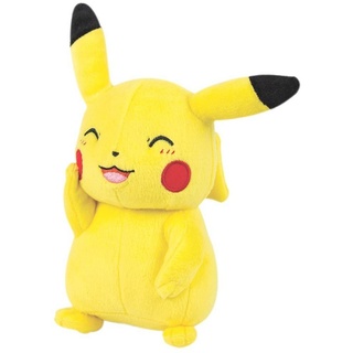 POKÉMON Plüschfigur Pikachu Plüsch-Figur Pokemon 20 cm Plüsch-Tier Kuschel-Tier Tomy gelb