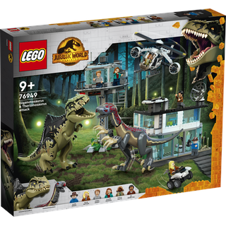 LEGO® Jurassic WorldTM 76949 Giganotosaurus & Therizinosaurus Angriff