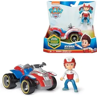 Paw Patrol, Rettungs-Quad mit Ryder-Figur (Sustainable Basic Vehicle/Basis Fahrzeug)