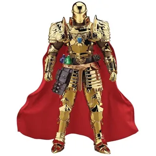 Marvel Dynamic 8ction Heroes Actionfigur 1/9 Medieval Knight Iron Man Gold Version 20 cm