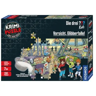 KOSMOS - Krimi-Puzzle: Die drei ??? Kids - Vorsicht, Glibberfalle!