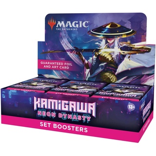 Magic The Gathering Kamigawa Neon Dynasty Set Booster Box, 30 magische Pakete