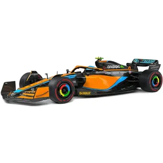 Solido Modellauto Solido Modellauto 1:18 McLaren Formel 1 Team MCL36 Norris orange 2022, Maßstab 1:18