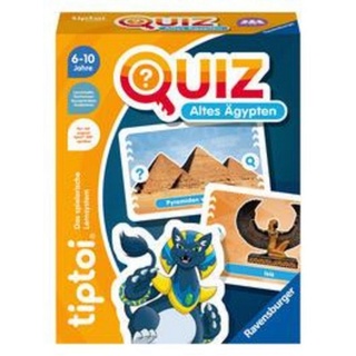 Ravensburger Spiel, Ravensburger tiptoi 00166 Quiz Altes Ägypten, Quizspiel für Kinder...