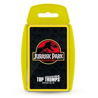 Winning Moves Spiel, Familienspiel Top Trumps Jurassic Park, Kartenspiel ab 2 Spieler, ab 8 Jahren, Partyspiel