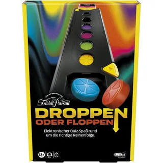 Droppen oder Floppen, elektronisches Partyspiel von den Machern von Trivial Pursuit - Deutsche Version