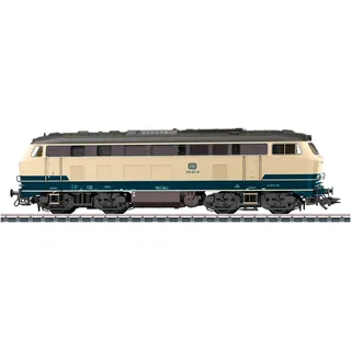 Märklin Diesellokomotive Märklin Diesellokomotive Baureihe 218 - 39215, Spur H0, Made in Europe beige|blau