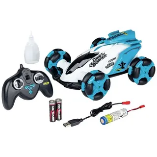 Carson RC Sport 404227 Drift Burner RC Einsteiger Modellauto Elektro Monstertruck Allradantrieb (4WD) inkl. Akku, Ladegerät und Senderbatterien