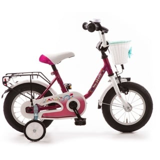 Kinderfahrrad BACHTENKIRCH "My Dream" Fahrräder Gr. 25cm, 14 Zoll (35,56cm), rosa (pink-weiß) Kinder