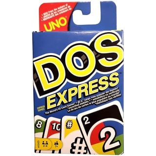 Mattel GDG34 - UNO - DOS Express, Kartenspiel