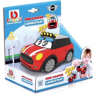 Bburago B16-81205 BB Junior Mini Cooper Laugh & Play, Gelb