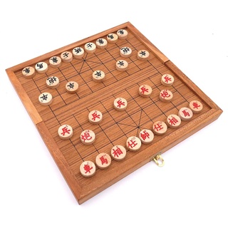 ROMBOL Xiangqi, das chinesische Schachspiel, Schachvariante, Set mit originalen Holzscheiben, Holz