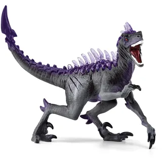 schleich ELDRADOR CREATURES 70154 Schatten Raptor Dinosaurier - Wilder Prähistorischer Fantasy Monster Dinosaurier, Figuren Actionfiguren für Jungen und Mädchen ab 7 Jahren