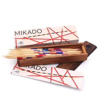 Mikado - 41 feine Stäbchen, große Herausforderung aus Holz