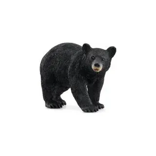 schleich WILD LIFE Amerikanischer Schwarzbär. Empfohlenes Alter in Jahren (mind.): 3 Jahr(e), Produktfarbe: Schwarz (14869)